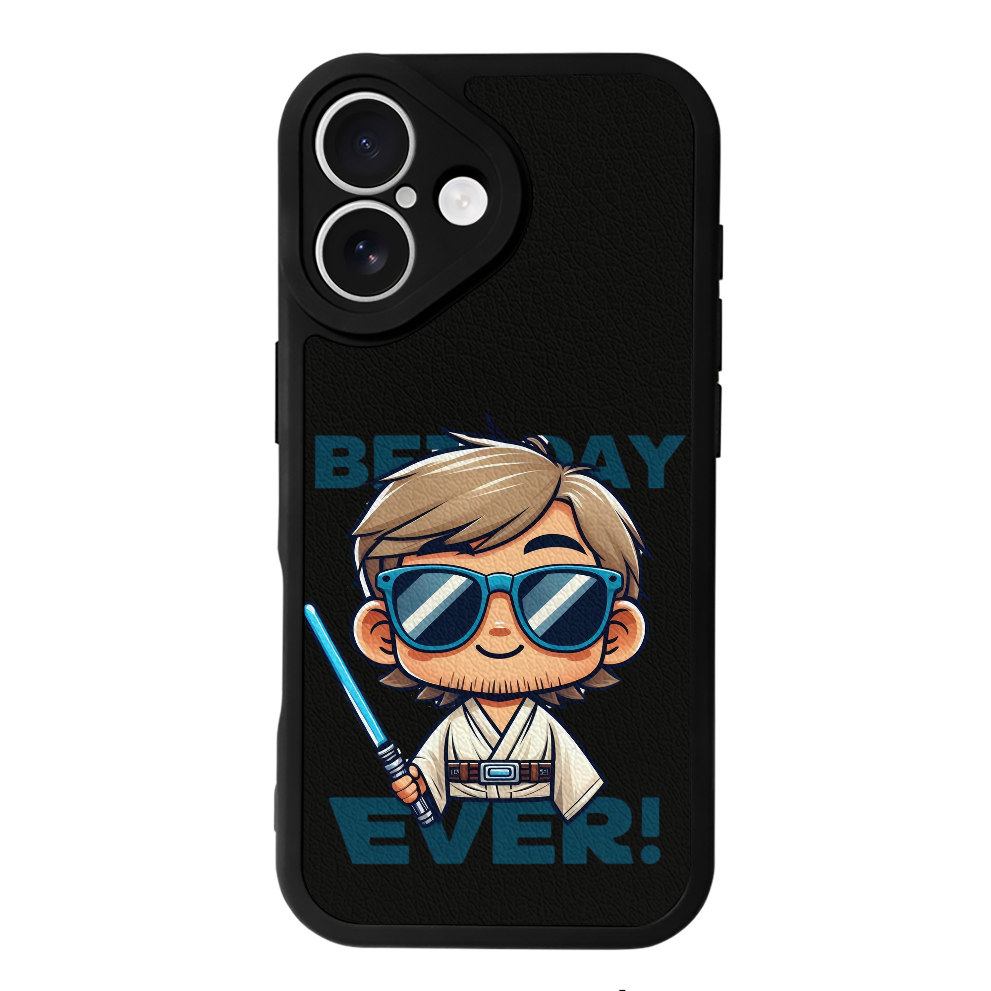 （画像用） スター・ウォーズ Star Wars 【iPhone 16シリーズ対応】シリコンスマホケース（レザー調） 材質：シリコン